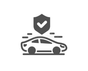 Cosa Comprende La Polizza Rc Auto E Quali Sono Le Coperture Incluse 7 auto assicurata con simboli di copertura intorno