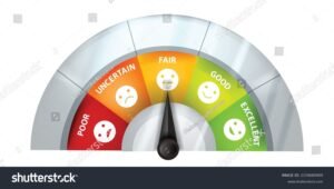 bilancia finanziaria con simboli di mutuo
