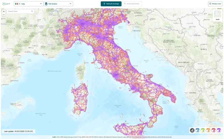 carta prepagata con mappa europa italia
