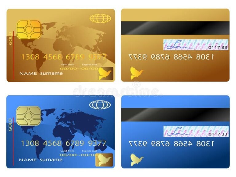 carte di credito con sfondo neutro semplice
