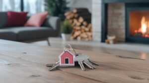 casa nuova con chiavi su tavolo legno