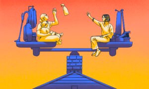 chiavi di casa divise tra coppia litigante