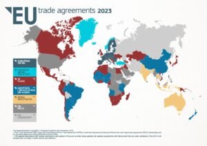 Come Si Emmette una Fattura a Cliente Estero con Rappresentante Fiscale in Italia 42 contratto commerciale internazionale con mappa europa