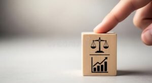 Come Funziona La Leva Finanziaria Nel Trading E Negli Investimenti 26 grafico con bilancia e simboli finanziari