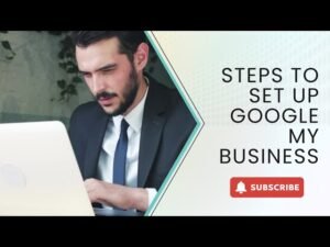 Come Ottimizzare La Mia Attività Google My Business Per Aumentare Visibilità 9 imprenditore che aggiorna profilo google su laptop