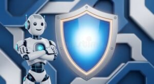 macchina protetta da scudo trasparente vivace