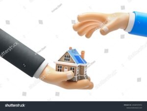 Come Funziona la Surroga per Ottenere Più Liquidità sul Mutuo 25 mani che passano simbolo di casa e soldi