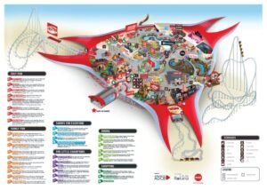 mappa interattiva con icone ferrari store