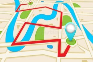 Come raggiungere Napoli da Santa Maria Capua Vetere facilmente 42 mappa stradale con percorso evidenziato