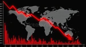 Cos'è il Morgan Stanley Capital International World Index e come funziona 32 mappamondo con grafici finanziari sovrapposti