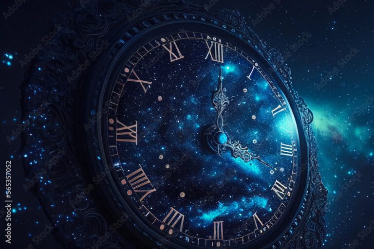 orologio antico e moderno sovrapposti