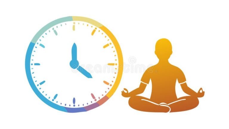 A Che Età Posso Andare In Pensione In Base Alle Norme Attuali 2 orologio con sagoma di persona che si rilassa