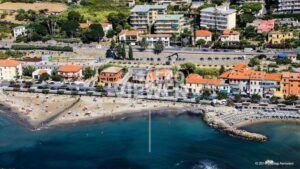 panorama del lungomare di santo stefano al mare