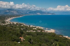 panorama del promontorio di san felice circeo
