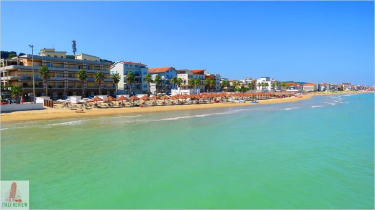 panoramica spiaggia e lungomare francavilla al mare