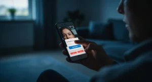 Come Accedere e Usare L’Home Banking Della Banca Popolare di Milano 10 persona che utilizza smartphone per home banking