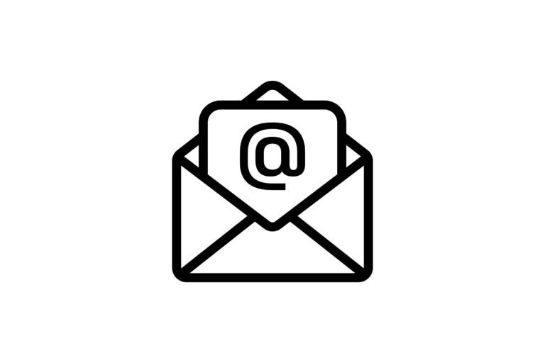 scatola di posta elettronica con simbolo di certificazione