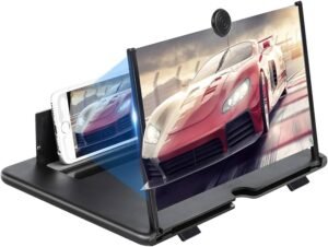 telefono cellulare con lente dingrandimento