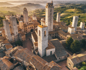 Cosa Visitare e Scoprire Nel Borgo Conti Della Torre 31 veduta panoramica del borgo storico con torri