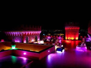 Qual è la Storia e le Curiosità del Castello di Torre in Pietra 10 veduta panoramica del castello di torre in pietra