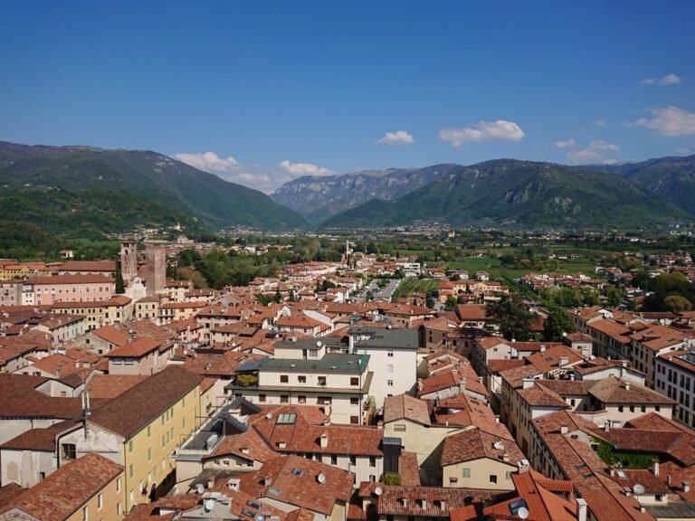 veduta panoramica della torre di bassano storica